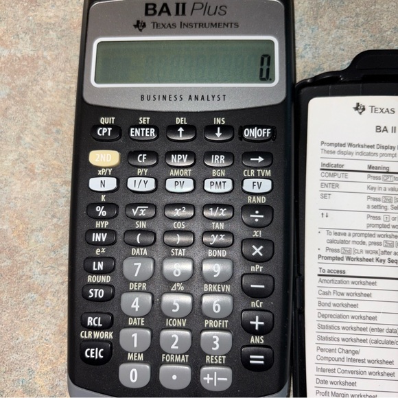 Texas Instruments Black Scientific Calculator - Picture 2 of 4